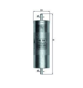 Fuel filter MAHLE KL35