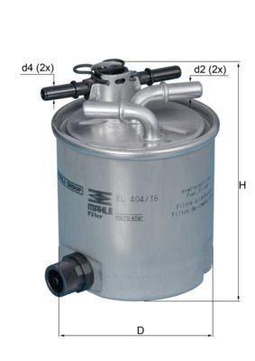 Kütusefilter MAHLE KL404/16