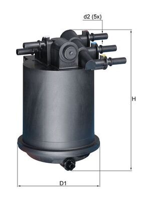 Kütusefilter MAHLE KL414