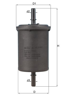 Kütusefilter MAHLE KL416/1