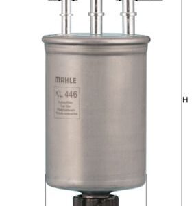 Kuro filtras MAHLE KL446