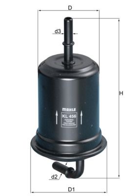 Fuel filter MAHLE KL456