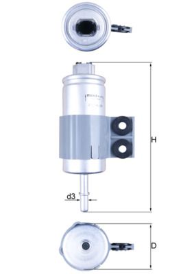 Kütusefilter MAHLE KL510
