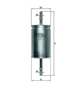 Degvielas filtrs MAHLE KL559