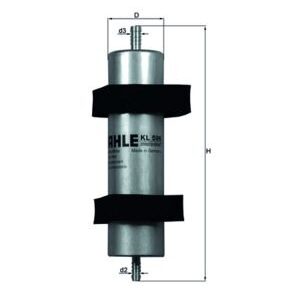 Kütusefilter MAHLE KL596