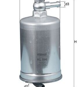 Kütusefilter MAHLE KL599