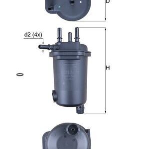 Kütusefilter MAHLE KL632D
