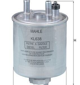 Kuro filtras MAHLE KL638