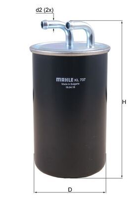 Kütusefilter MAHLE KL737
