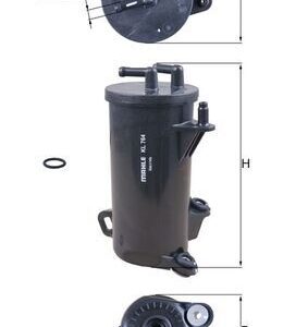 Kuro filtras MAHLE KL764D