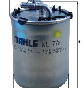 Kuro filtras MAHLE KL778