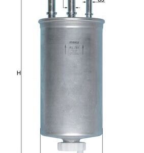 Kütusefilter MAHLE KL781