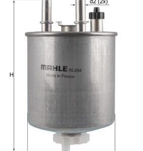 Kütusefilter MAHLE KL834