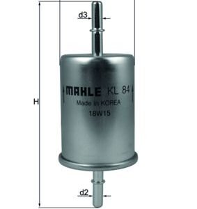 Kütusefilter MAHLE KL84