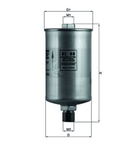 Kütusefilter MAHLE KL88