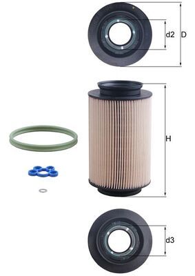 Kütusefilter MAHLE KX178D