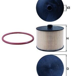 Kuro filtras MAHLE KX201D