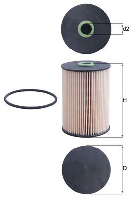 Fuel filter MAHLE KX228D