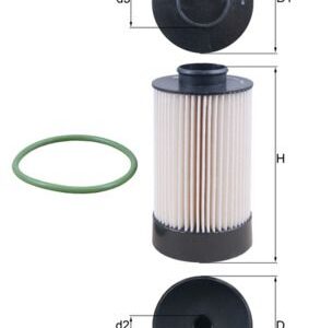 Kuro filtras MAHLE KX340D