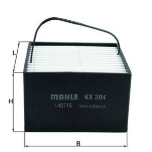 Kuro filtras MAHLE KX394