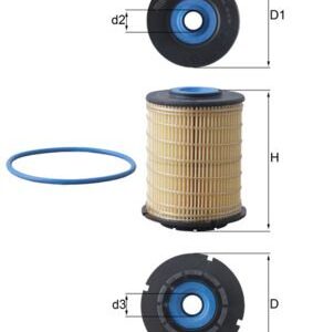 Kuro filtras MAHLE KX404D