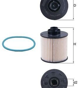 Kuro filtras MAHLE KX420D