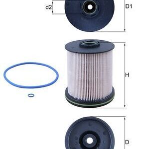 Kuro filtras MAHLE KX491/1D