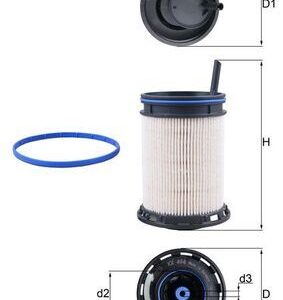 Kuro filtras MAHLE KX494D