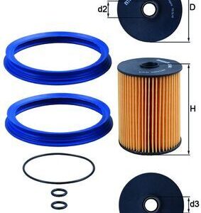 Kuro filtras MAHLE KX503D