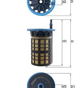 Kuro filtras MAHLE KX515
