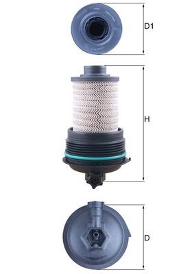 Kütusefilter MAHLE KX532