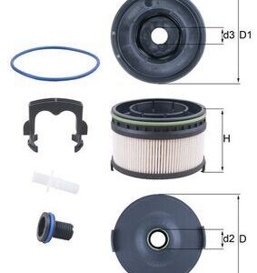 Kuro filtras MAHLE KX568KIT