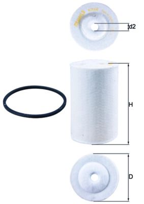 Kütusefilter MAHLE KX68D