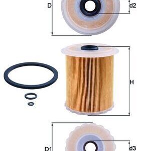Kuro filtras MAHLE KX75D