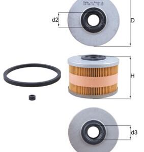 Kuro filtras MAHLE KX79D