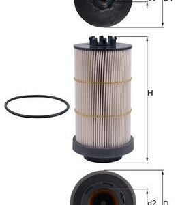 Kuro filtras MAHLE KX80/1D