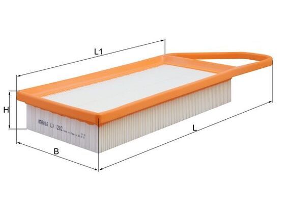 Õhufilter MAHLE LX1282