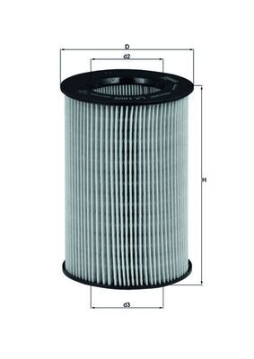 Air filter MAHLE LX1805