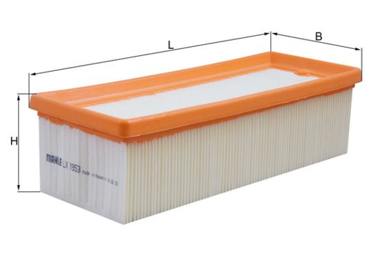 Air filter MAHLE LX1953