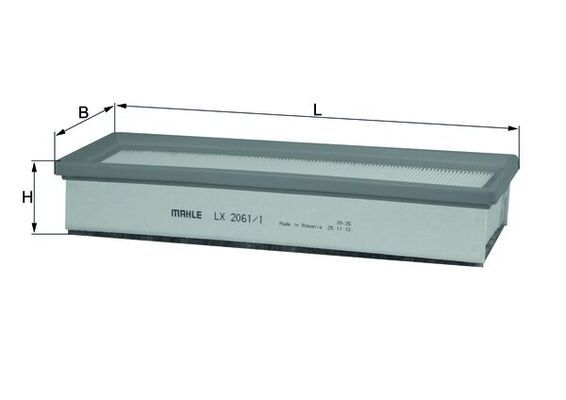 Oro filtras MAHLE LX2061/1