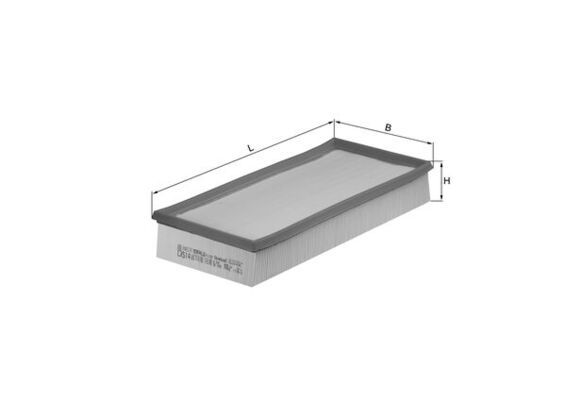 Oro filtras MAHLE LX514