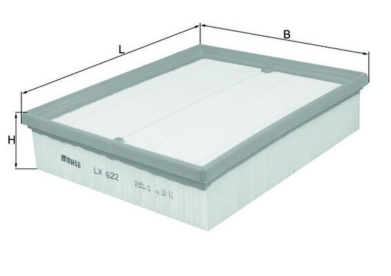 Õhufilter MAHLE LX622