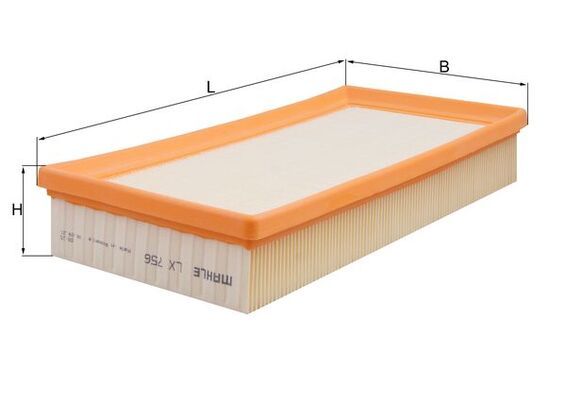 Air filter MAHLE LX756