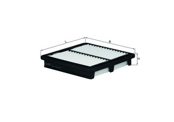 Oro filtras MAHLE LX877
