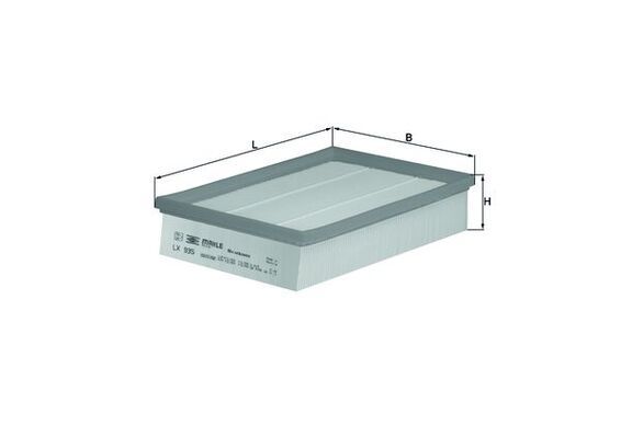 Oro filtras MAHLE LX935
