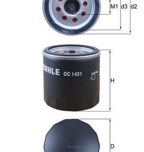 Õlifilter MAHLE OC1421