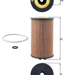 Oil filter MAHLE OX1058D
