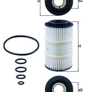 Alyvos filtras MAHLE OX345/7D