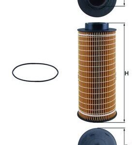 Alyvos filtras MAHLE OX376D