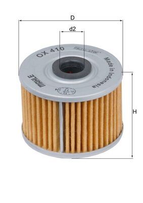 Õlifilter MAHLE OX410